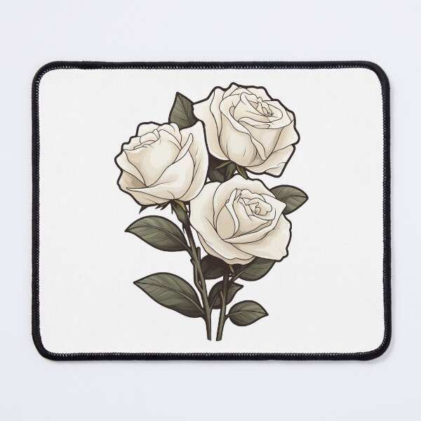 Item preview, Pearl Colored Roses for June Birth Month designed and sold by AutumnAnnes.