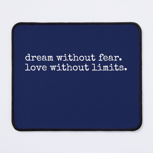 Item preview, Dream without fear love without limits designed and sold by minimaldshop.