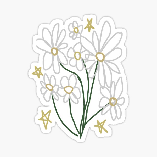 Artikel-Vorschau von Kritzeln Sie Blumen und Sterne, designt und verkauft von jellyfishsticks.