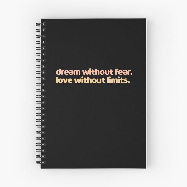 Item preview, Dream without fear love without limits designed and sold by minimaldshop.