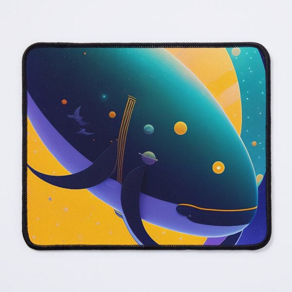Item preview, Space whale  designed and sold by Łukasz Stanisławski.
