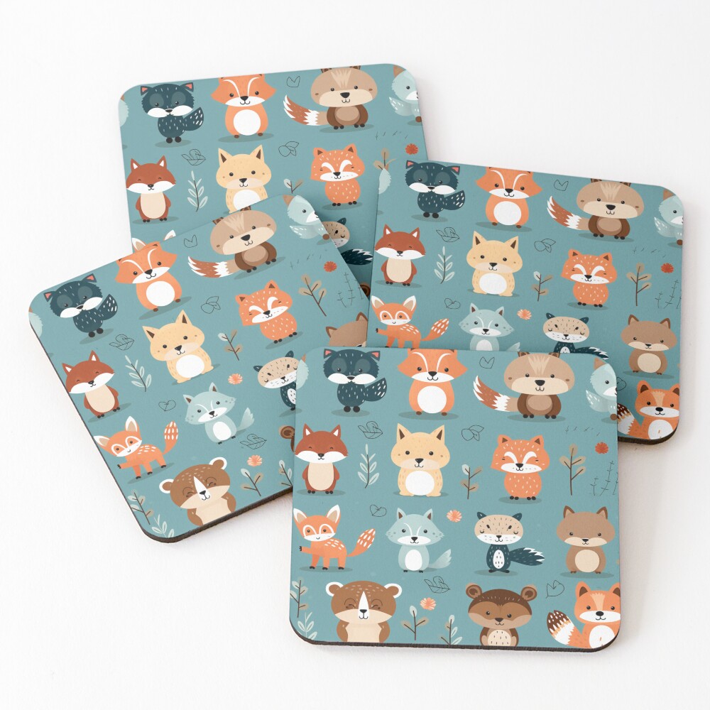 Item preview, Coasters (Set of 4) designed and sold by PatternsByDrew.
