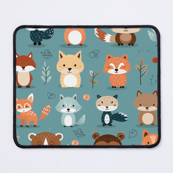 Item preview, Cute Animals Pattern  designed and sold by PatternsByDrew.