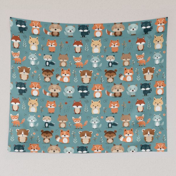 Item preview, Cute Animals Pattern  designed and sold by PatternsByDrew.