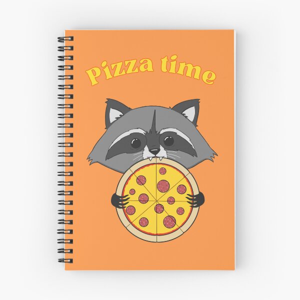 Item preview, Pizza time raccoon designed and sold by SkullKittens.
