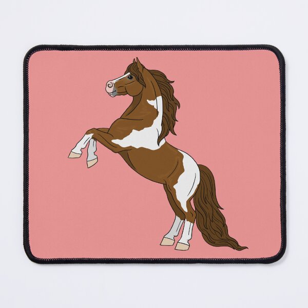 Item preview, Cute, Rearing Chestnut Pony with Spots designed and sold by DappledMoon.