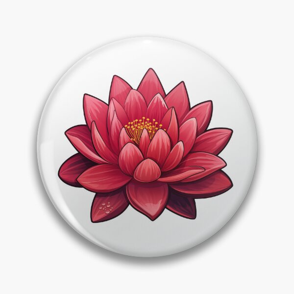 Item preview, Ruby Water Lily for July Birth Month designed and sold by AutumnAnnes.