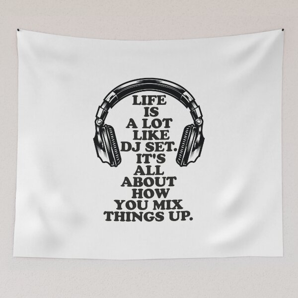 Item preview, DJs life quotes. designed and sold by paulo silveira.