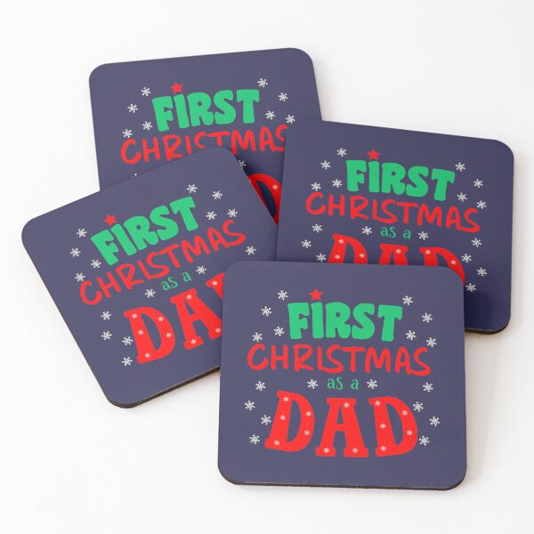 Item preview, First Christmas as a dad designed and sold by tinytwist.