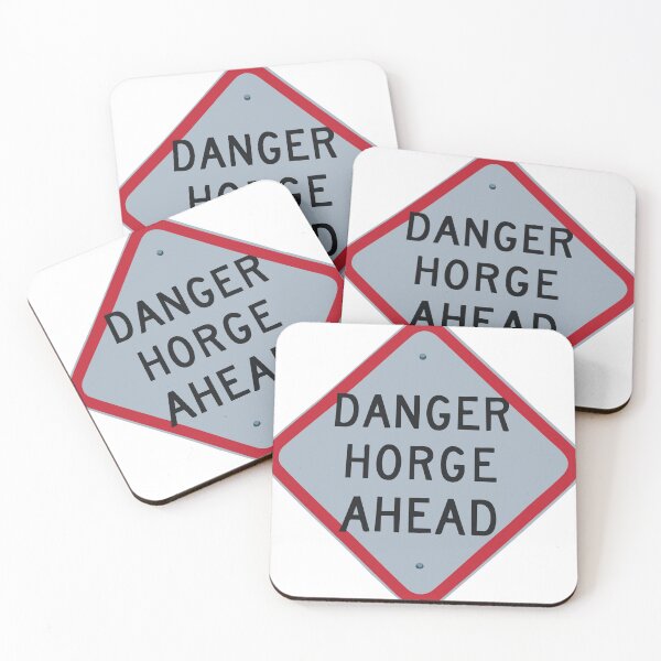 Item preview, Danger Horge Ahead designed and sold by Grey Smith.