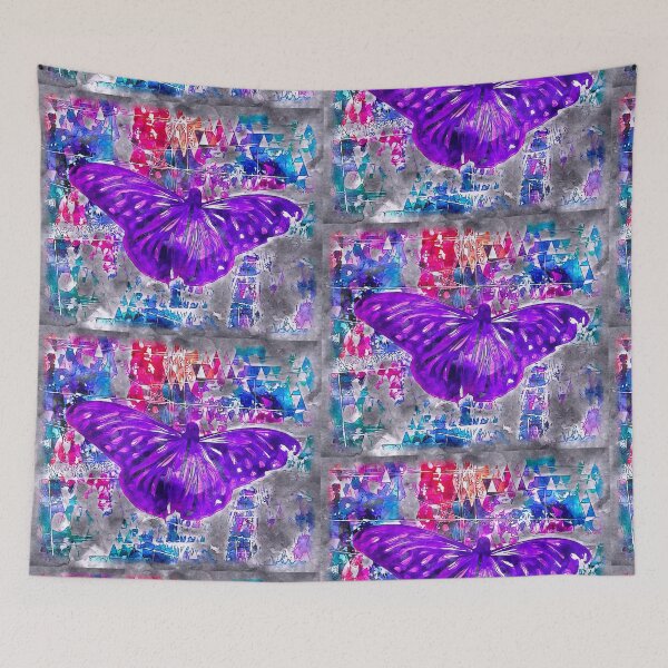 Item preview, Butterfly in Color - Purple designed and sold by KeciaMcM.