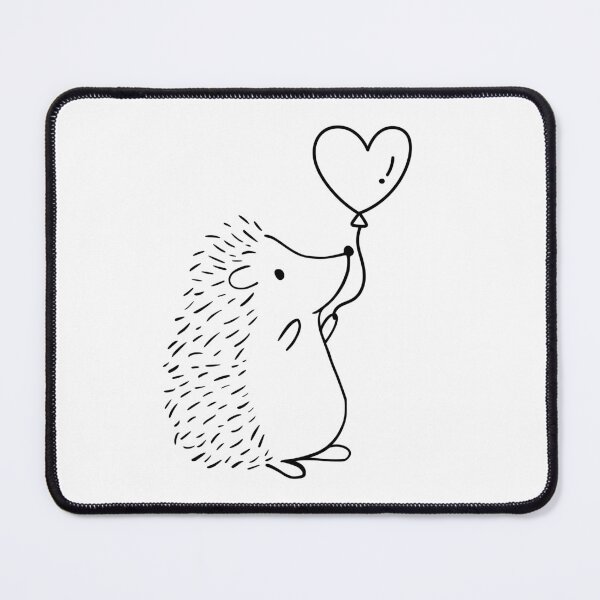 Item preview, Hedgehog | Balloon | Valentine designed and sold by The Long's Way Home.