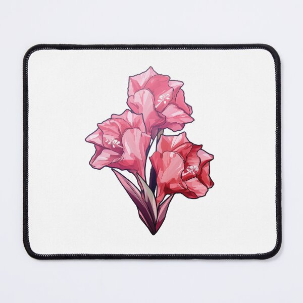 Item preview, Spinel Gladiolus for August Birth Month designed and sold by AutumnAnnes.