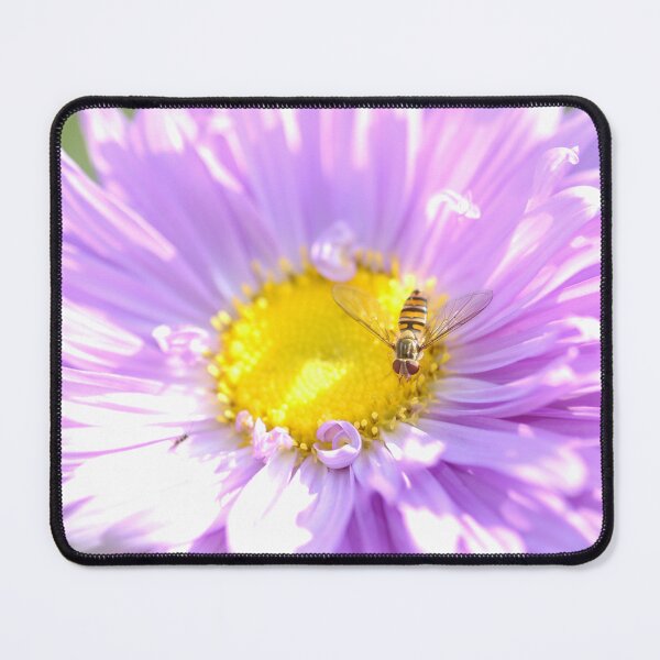 Item preview, Nature hover  fly on purple flower  designed and sold by GingaDesigns.