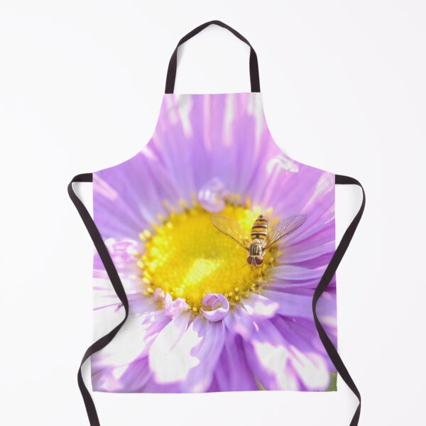 Item preview, Nature hover fly on purple flower designed and sold by GingaDesigns.