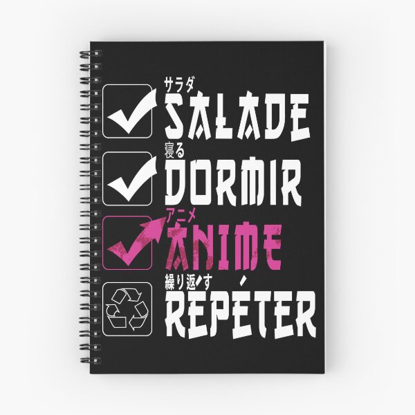 Aperçu de l'œuvre salade dormir anime répéter français otaku life créée et vendue par SEKAIHUNTER.