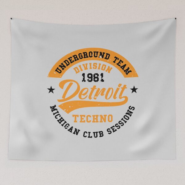 Item preview, Retro Detroit Techno underground City, for techno Djs. designed and sold by paulo silveira.