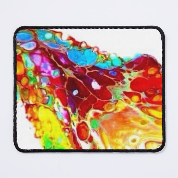 Item preview, A river of organic shaped  rainbow colours  designed and sold by Gabriellecragg.