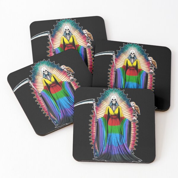 Item preview, Santa Muerte of the Seven Powers - Santa Muerte de las Siete Potencias designed and sold by tracydixon.