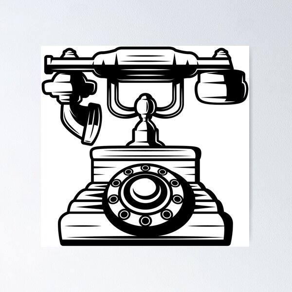 Item preview, Aesthetic Retro Landline Phone designed and sold by Islanr.