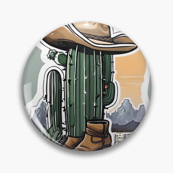 Artikelvorschau, Cowboy-Kaktus im WWW entworfen und verkauft von kulAnimalClub.