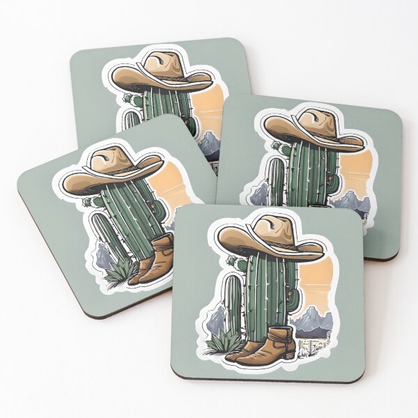 Artikelvorschau, Cowboy-Kaktus im WWW entworfen und verkauft von kulAnimalClub.