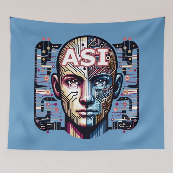 Item preview, Artificial Superintelligence (ASI) designed and sold by MtWoodsonSales.
