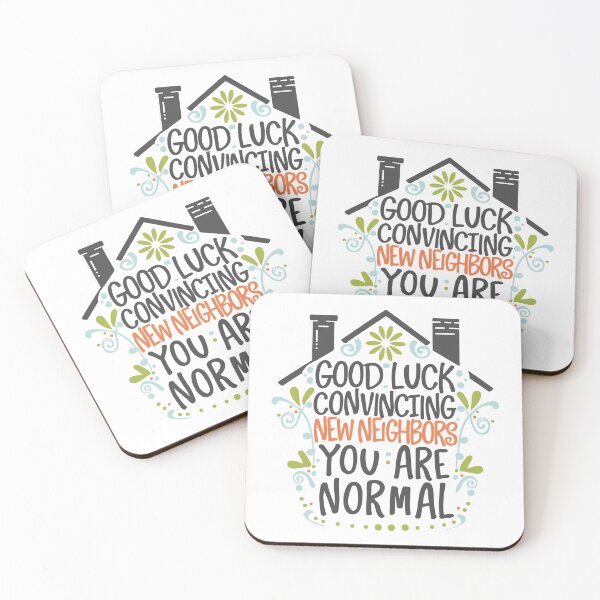 Item preview, Floral Regards: Good Luck Convincing New Neighbors You are Normal! designed and sold by EmeraldeaArt.