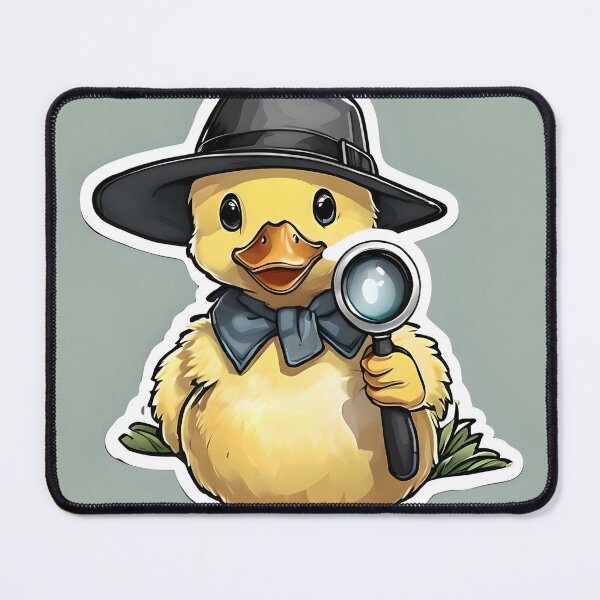 Item preview, Ducktective, the duck detective designed and sold by kulAnimalClub.