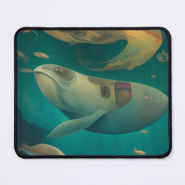 Item preview, Space whale  designed and sold by Łukasz Stanisławski.