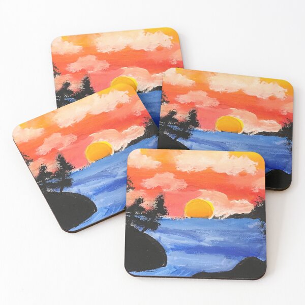 Item preview, Sunset lake  designed and sold by Sarahs-Studio.