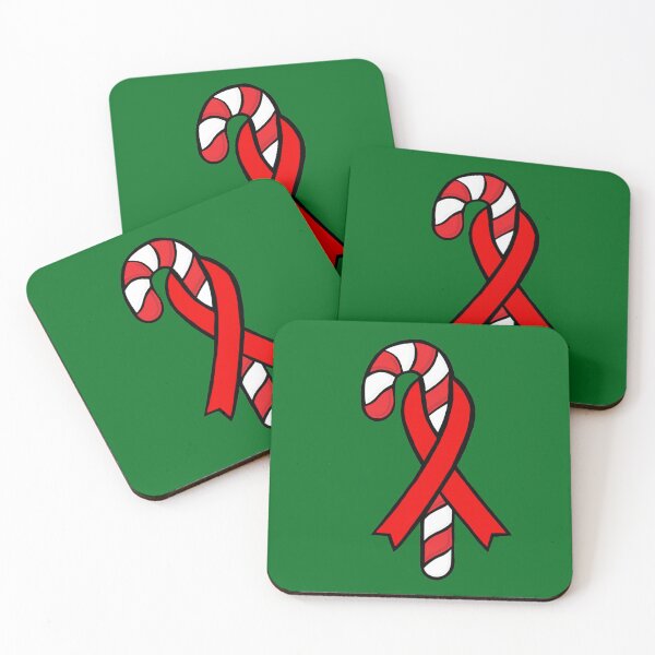 Item preview, Candy Cane Awareness Ribbon (Red) designed and sold by CaitlynConnor.