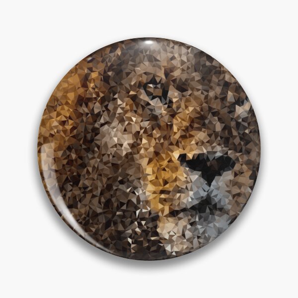 Item preview, Lion Low Polygon Digital Art Low Poly Art designed and sold by SpiroJo.