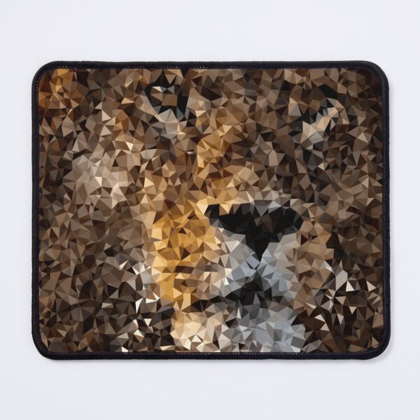 Item preview, Lion Low Polygon Digital Art Low Poly Art designed and sold by SpiroJo.