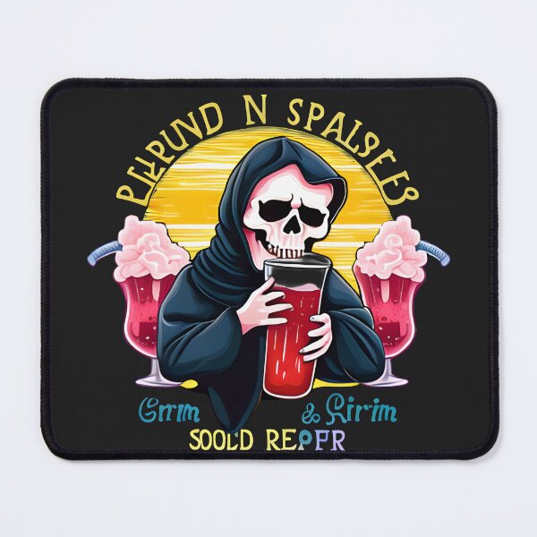 Item preview, Weird Grim Reaper Red Drink designed and sold by Chubuter.