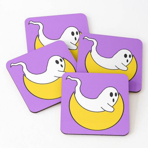 Item preview, Crescent Moon Ghost designed and sold by VioletVenomArt.
