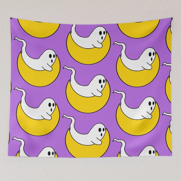 Item preview, Crescent Moon Ghost designed and sold by VioletVenomArt.