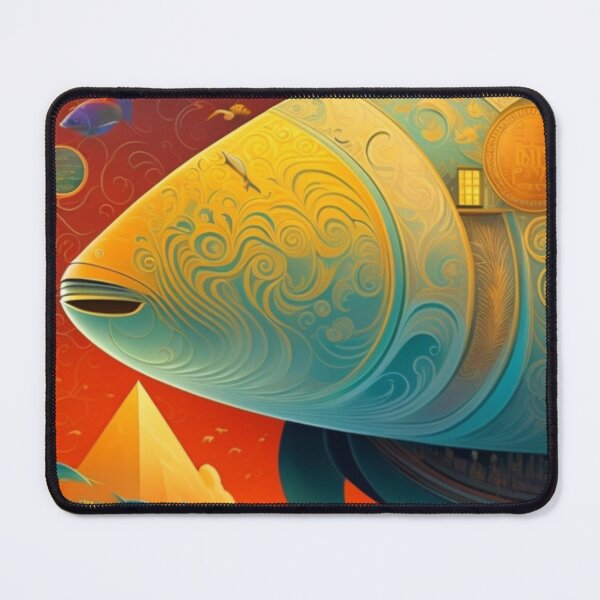 Item preview, Space whale  designed and sold by Łukasz Stanisławski.