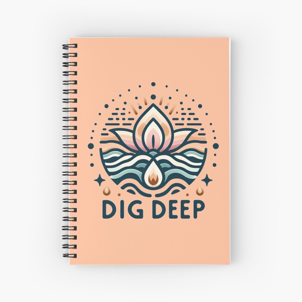 Item preview, Spiral Notebook designed and sold by DJALCHEMY.