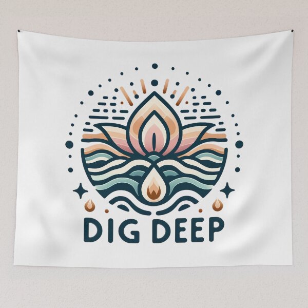 Item preview, Dig Deep (Spiritual) designed and sold by DJALCHEMY.