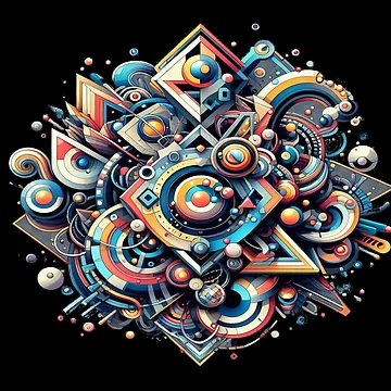Artwork thumbnail, ABSTRACT WORLD by CreateCrafts