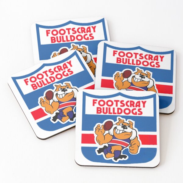 Item preview, Footscray Bulldogs Retro Logo designed and sold by StickerSold.