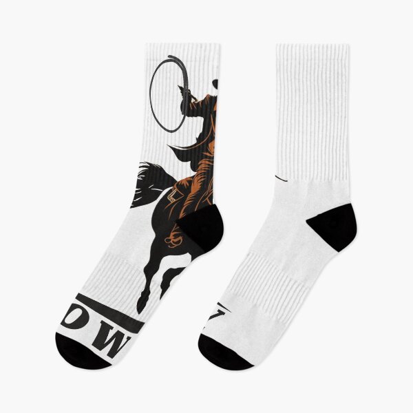 Item preview,  Rodeo poster, with silhouette of cowboy riding a horse, Pferdeliebe, designed and sold by Mahilis.