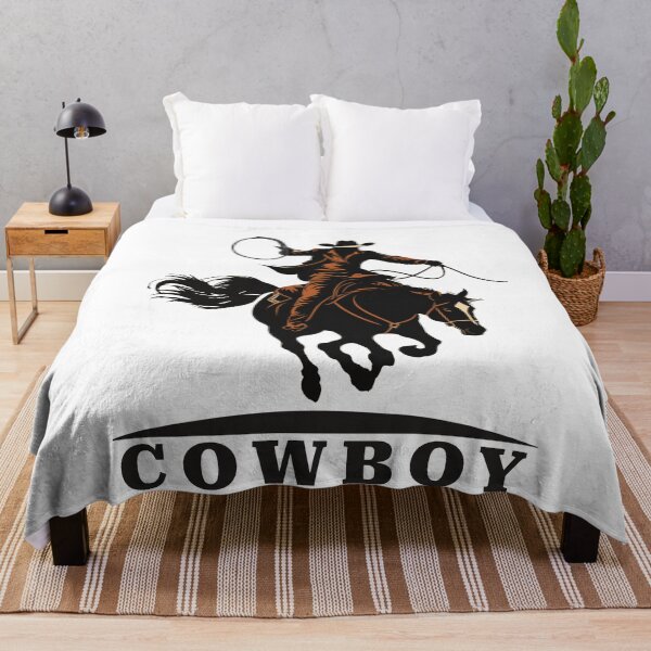 Item preview, Rodeo poster, with silhouette of cowboy riding a horse, Pferdeliebe, designed and sold by Mahilis.