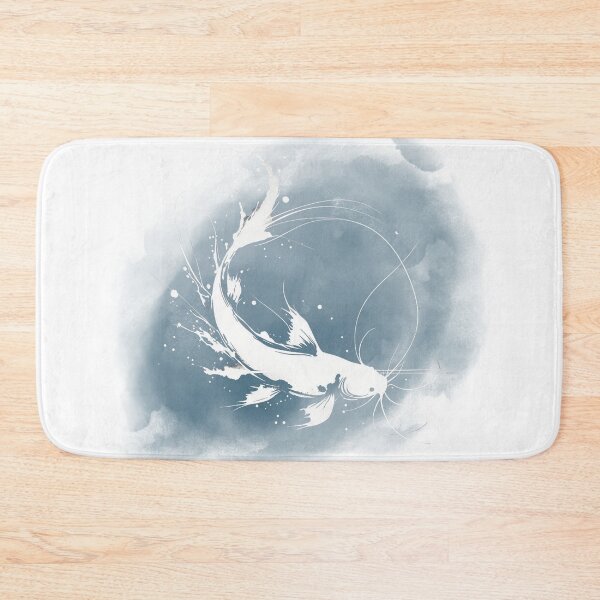 Item preview, Channel Catfish Silhouette  - Minimalism Watercolor  designed and sold by HausKatz.