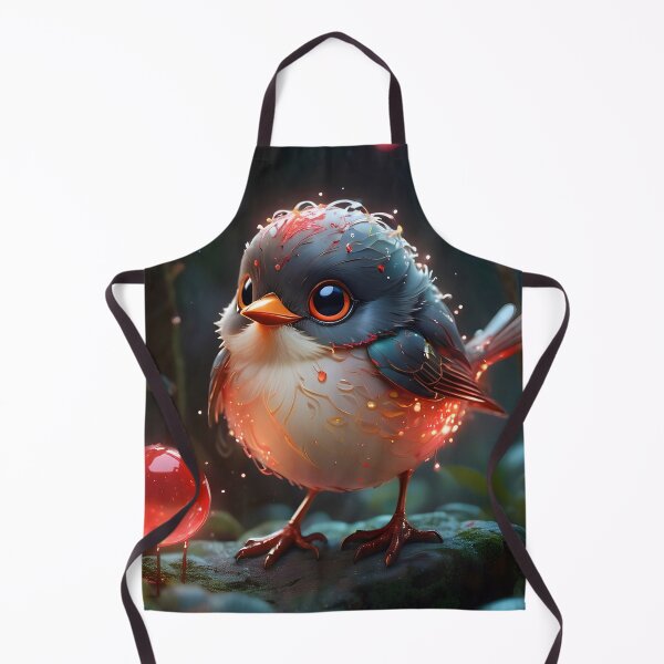 Aperçu de l'œuvre Whimsical Baby Chibi Bird créée et vendue par TheArtOfPat.