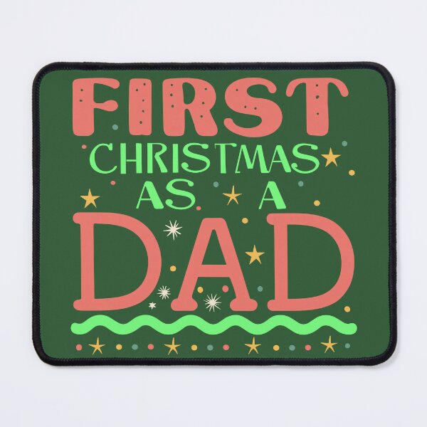 Item preview, First Christmas as a dad designed and sold by tinytwist.