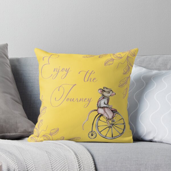 Item preview, Enjoy the Journey – Vintage Inspiration – Yellow designed and sold by Flapi Home.