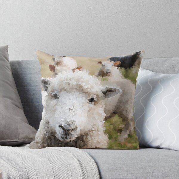 Item preview, Sheep Low Polygon Digital Art Low Poly Art designed and sold by SpiroJo.