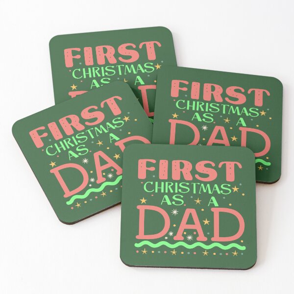 Item preview, First Christmas as a dad designed and sold by tinytwist.